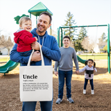 Uncle Definition Canvas Tote Bag