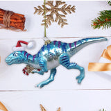 Raptor Glass Ornament