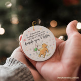 Pooh Bear A Friend Lifts You Up Ornament