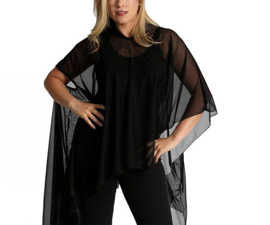 InstantFigure InstaWrap Mesh Shawl