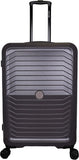 Roberto Cavalli 3 Piece Ribbed Luggage Set