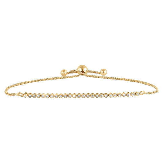 0.25 Carat Bolo Lab Grown Diamond Bracelet