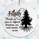 Family Tree Ceramic Ornament