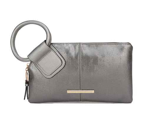 Simone Textured Wristlet