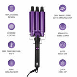 Pursonic Triple Barrel Hair Curler