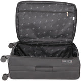 Roberto Cavalli 3 Piece Softside Luggage Set
