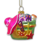 Glass Beach Bag Ornament