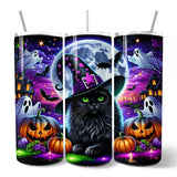 Witchy Black Cat 20oz Tumbler