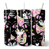 Black Cats 20oz Tumbler