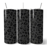 Glitter Leopard Print 20oz Tumbler