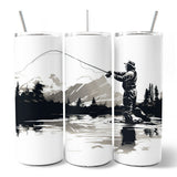 Fly Fishing 20oz Tumbler