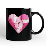 Patchwork Heart Valentine Mug