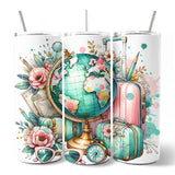 Wanderlust Girl 20oz Tumbler