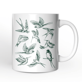 Birds In Flight Ceramic Mug