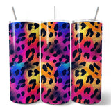 Rainbow Leopard Print 20oz Tumbler
