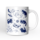 Cats In Space Ceramic Mug