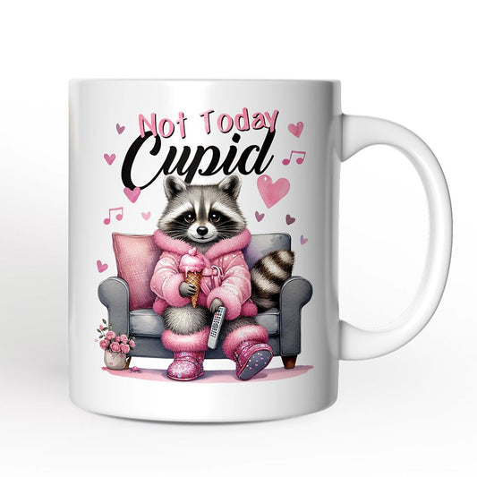 Not Today Cupid Ceramic Mug