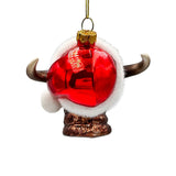 Buffalo Glass Ornament