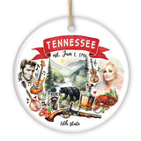 Tennessee State Ornament