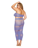Dreamgirl Cutout Tassel Gown