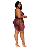 Dreamgirl Fringe Chemise Set