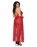 Dreamgirl Mosaic Lace Teddy And Skirt Set