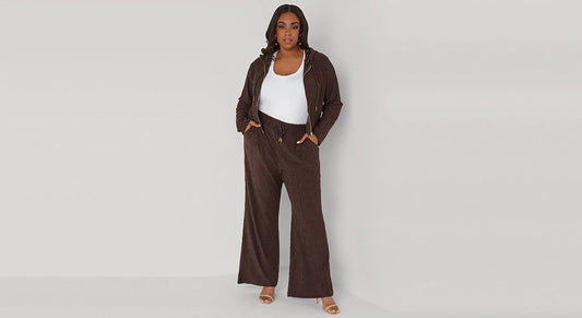 How to Style Sweatpants Aesthetic Sweatpants Outfit for Plus-Size Women