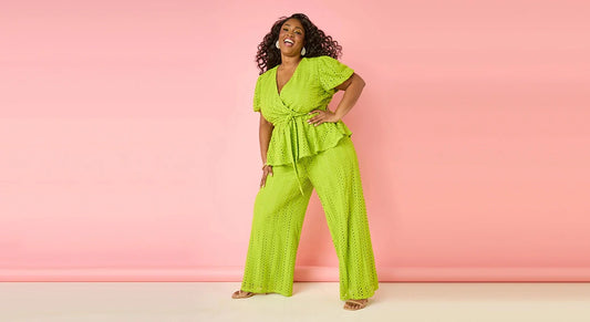 How to Style Wide-Leg Pants as a Plus-Size Mature Woman
