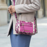 Essie Snake Effect Crossbody Bag