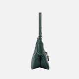 Mire Faux Leather Half Moon Shoulder Bag