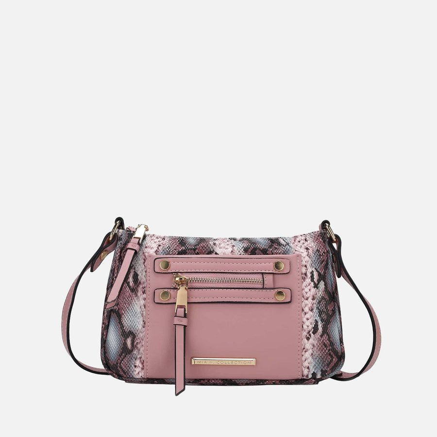 Essie Snake Effect Crossbody Bag