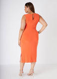 Cutout Midi Bodycon Dress