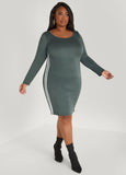 Striped Bodycon Dress
