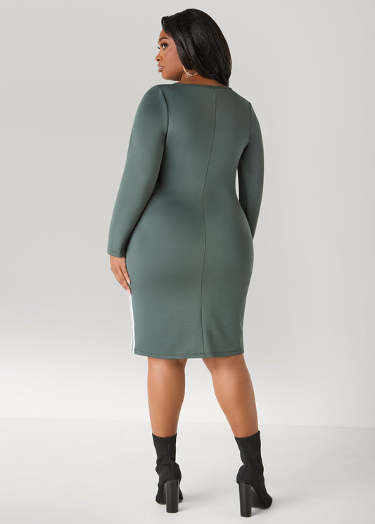 Striped Bodycon Dress