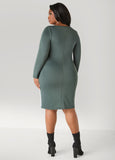 Striped Bodycon Dress