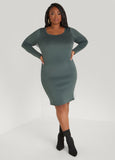 Striped Bodycon Dress