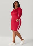 Striped Bodycon Dress