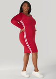 Striped Bodycon Dress