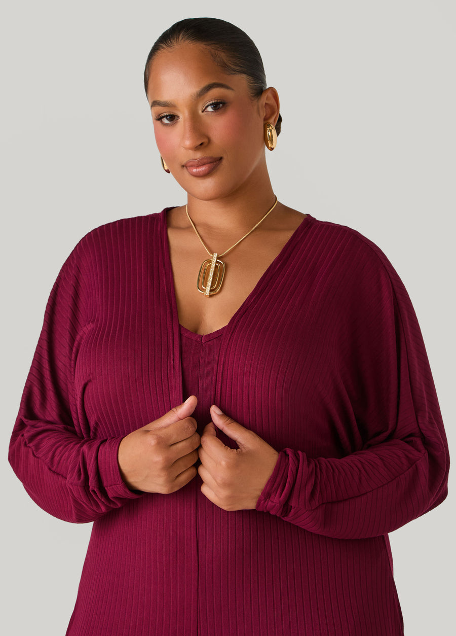 Ribbed Bolero