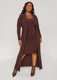 Square Neck Bodycon Tank Dress