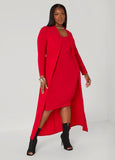 Square Neck Bodycon Tank Dress