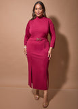 Cold Shoulder Maxi Dress