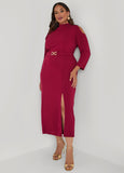 Cold Shoulder Maxi Dress