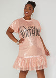 It's My Birthday Sequin Dress