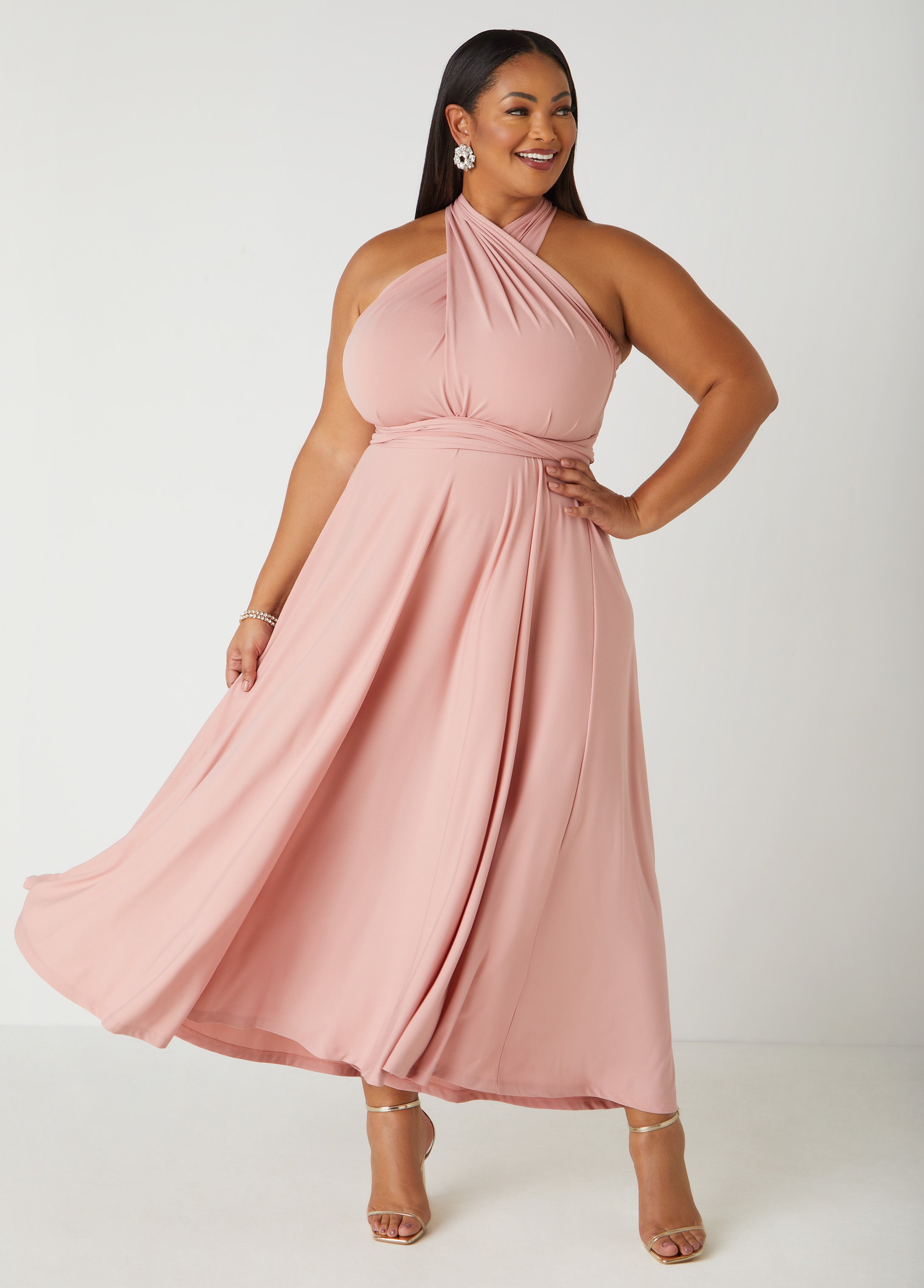 Plus Size Multi-Way Maxi Dress