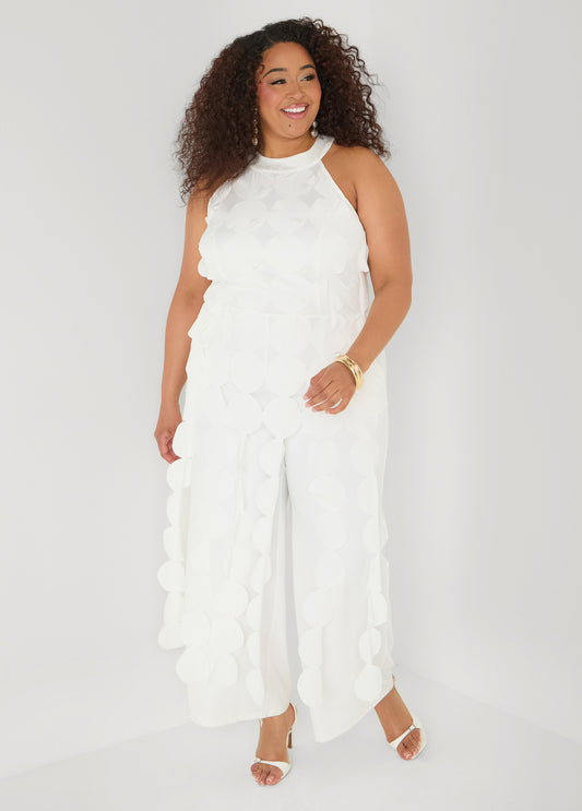 Cutout Fringed Jumpsuit