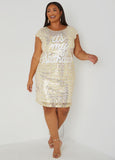 Plus Size Its My Birthday Dress