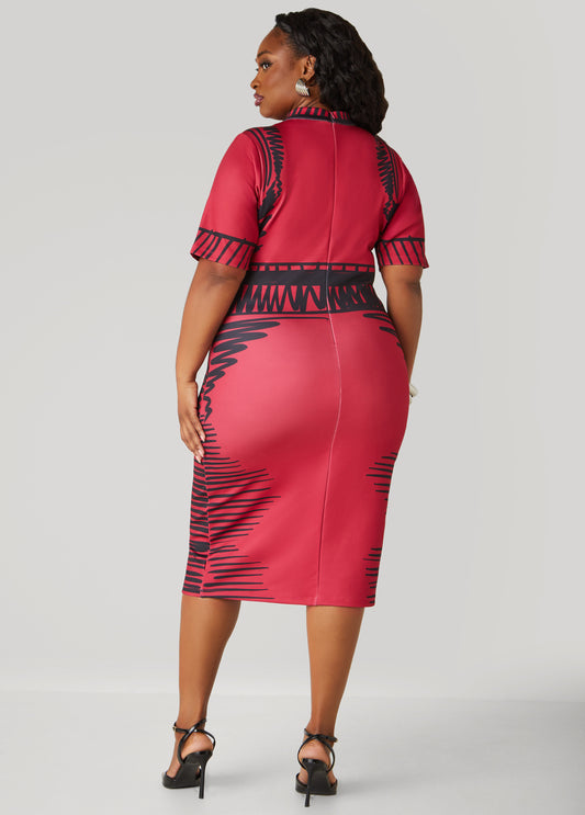 Pop Art Bodycon Dress