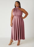 Plus Size Maxi Dress Blush Pink Infinity Dress Multi Way Dress