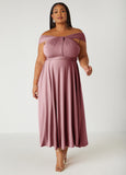 Plus Size Maxi Dress Blush Pink Infinity Dress Multi Way Dress